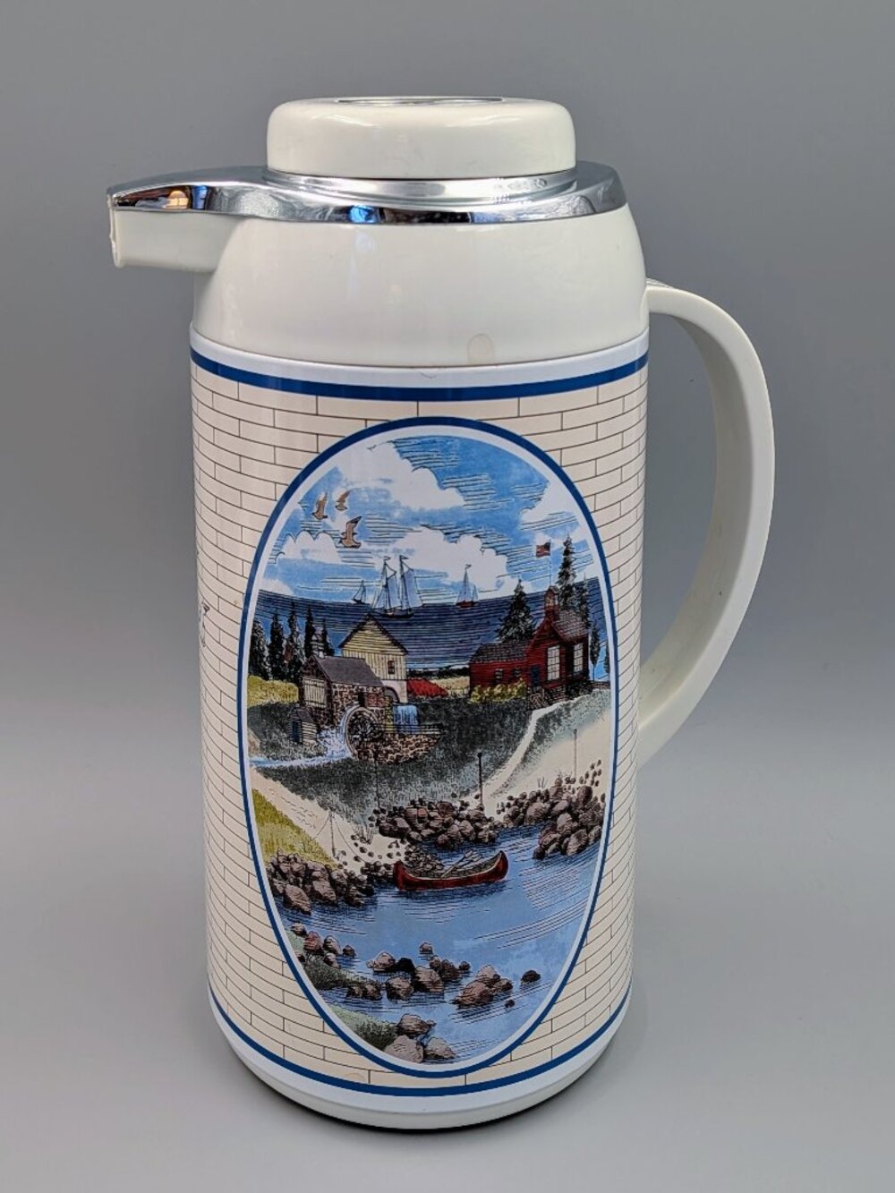 Vintage Noritake Epoch "Pioneer Bay" Thermal Carafe - 1 Liter